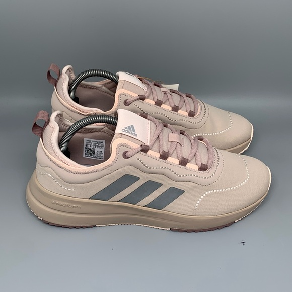 Adidas Fukasa Run Beige Running Shoes HQ1733 Women’s Sz 9.5 NWT - Picture 1 of 11